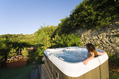 Vasca idromassaggio riscaldata jacuzzi